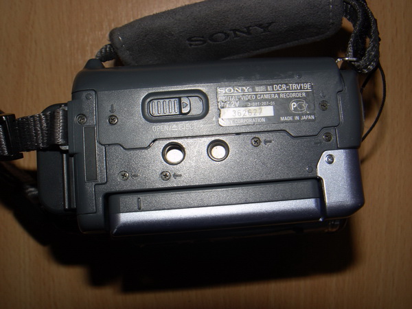 SONY DCR-TRV19E กล้องถ่ายวิดีโอ กล้องVDO แบบม้วนเทปDV ใช้งานได้ปกติ 5