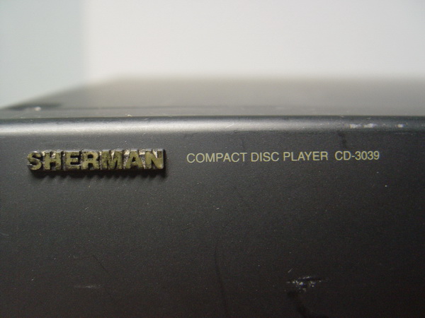 Sherman 3039 CD Player แบรนด์ไทย เทคโนโลยี Germany ใช้งานได้ปกติ เสียงดีมาก ราคาคุ้มค่า 6