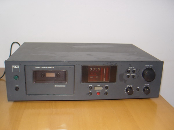 NAD 614 Stereo Cassette Deck ขายตามสภาพ สำหรับเอาไปซ่อมหรือเป็นอะไหล่