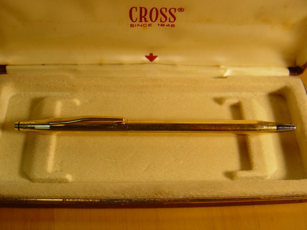 ปากกา CROSS 18K GOLD FILLED ครอส U.S.A. สภาพดีมาก 1