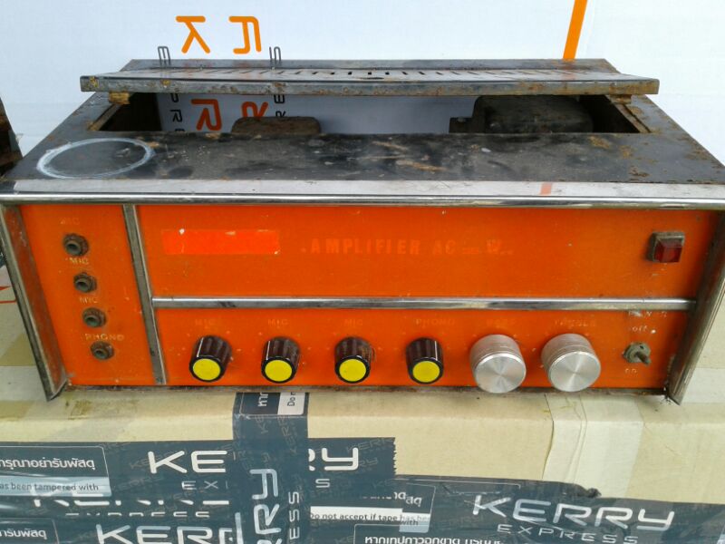 แอมป์หลอดประกาศ 35 Watt ขายถูกตามสภาพ