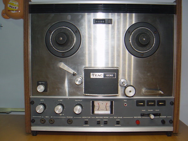 เทปรีล TEAC 1230 Open Reel Stereo Tape Deck ไฟเข้า มอเตอร์หมุน สภาพสวยมาก