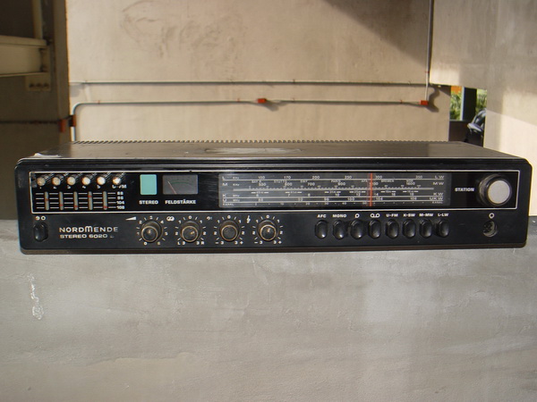 Receiver Nordmende am/fm Stereo 6020 ST Germany ใช้งานได้ปกติ เสียงดีมาก