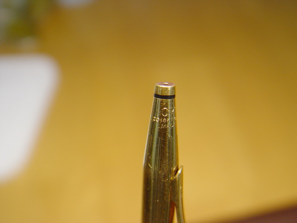 ปากกา CROSS 18K GOLD FILLED ปากกาครอส U.S.A. สภาพดีมาก 5