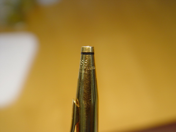 ปากกา CROSS 18K GOLD FILLED ปากกาครอส U.S.A. สภาพดีมาก 6