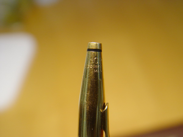 ปากกา CROSS 18K GOLD FILLED ปากกาครอส U.S.A. สภาพดีมาก 7