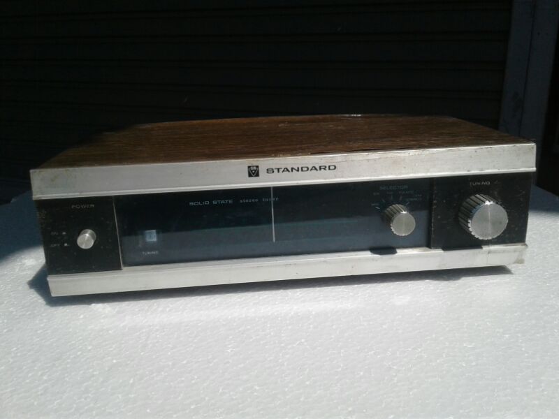 Tuner Stereo AM FM SW STANDARD Made in Japan ใช้งานได้ปกติ