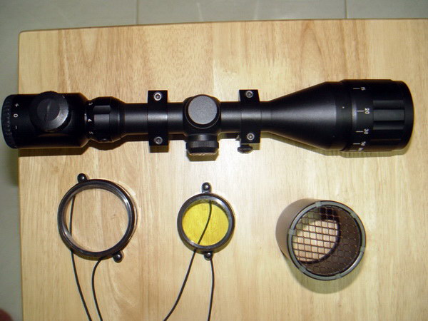 กล้องติดปืน Bushnell 3-9X50 A0E ของแท้ พร้อมขาติดกล้อง ใช้งานได้ปกติ 3