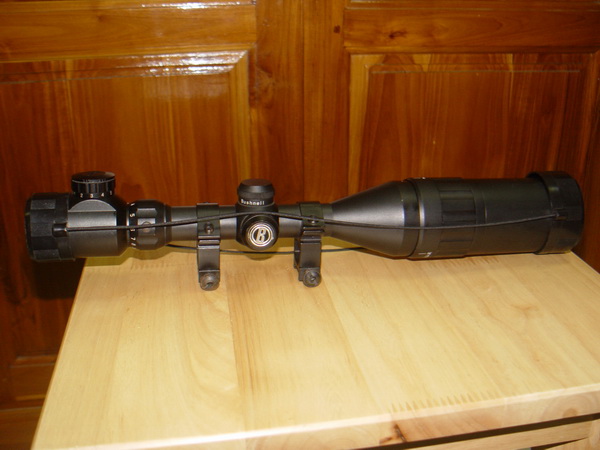 กล้องติดปืน Bushnell 3-9X50 A0E ของแท้ พร้อมขาติดกล้อง ใช้งานได้ปกติ 8