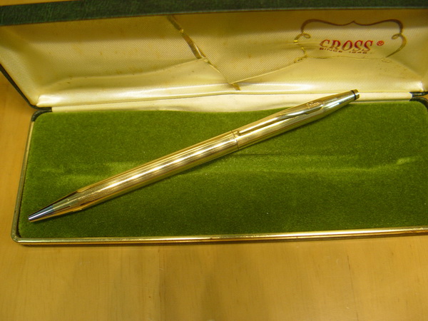 ปากกา CROSS 18k ปากกา ครอส 18K รุ่น Classic Made in USA สภาพสวย 1
