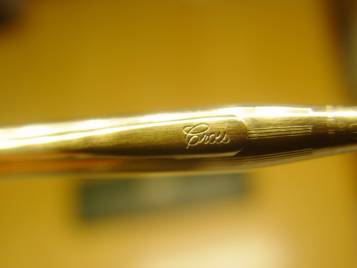ปากกา CROSS 18k ปากกา ครอส 18K รุ่น Classic Made in USA สภาพสวย 3