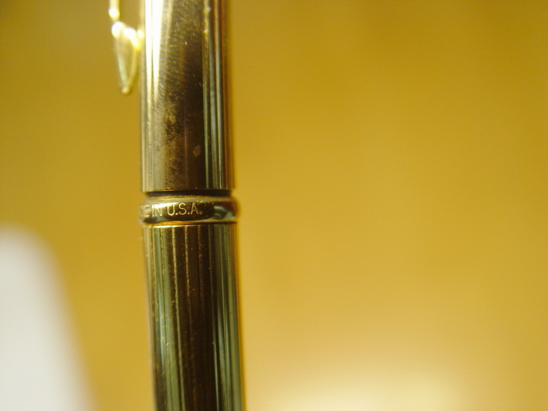 ปากกา PARKER U.S.A ชุบทอง สภาพสวย 5