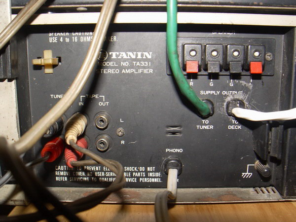 TANIN TFT-4460 ธานินทร์ Stereo Power Pack System ใช้งานได้ปกติ 9