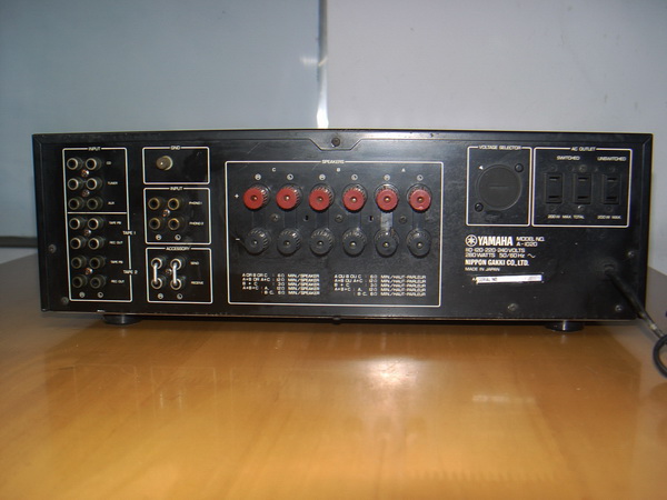 YAMAHA A-1020 Stereo Integrated Amplifier Class A ใช้งานได้ปกติ 6