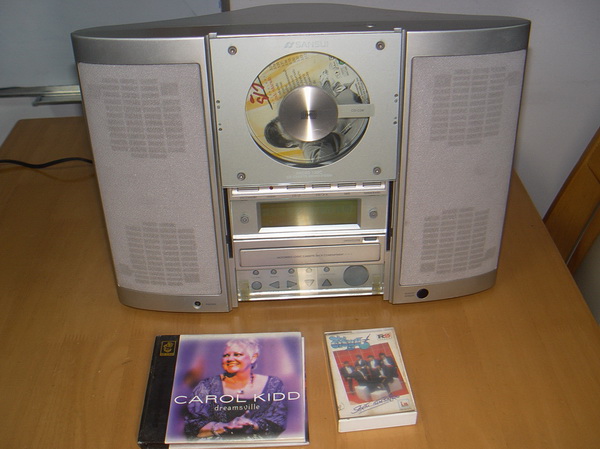 Sansui Micro 100C CD TAPE TUNER ใช้งานได้ปกติ