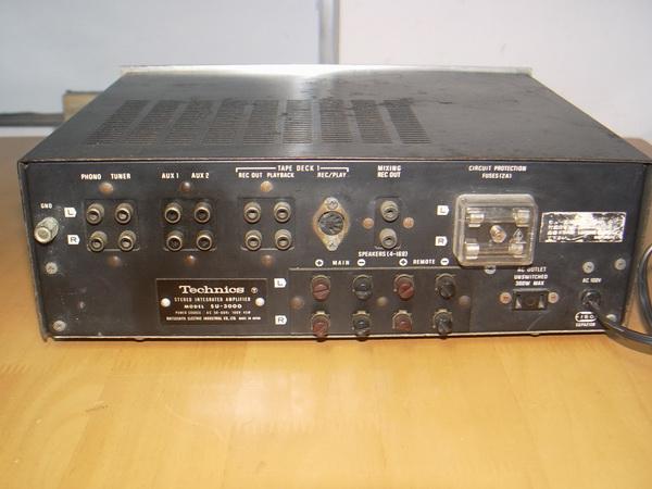 Vintage Technics Stereo Integrated Amp SU-3000 ใช้งานได้ปกติ 5