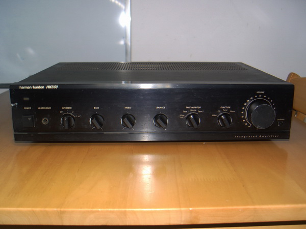 แอมป์U.S.A. Harman/Kardon HK6100 Integrated Amplifier ใช้งานได้ปกติ เสียงหวาน เบสหนัก