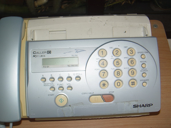 ขายเหมาเครื่อง FAX 5 ตัว Sharp Panasonic ใช้งานได้ปกติ 1