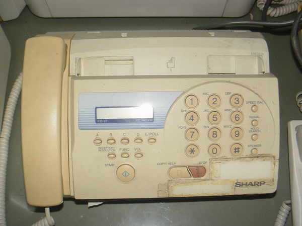 ขายเหมาเครื่อง FAX 5 ตัว Sharp Panasonic ใช้งานได้ปกติ 2