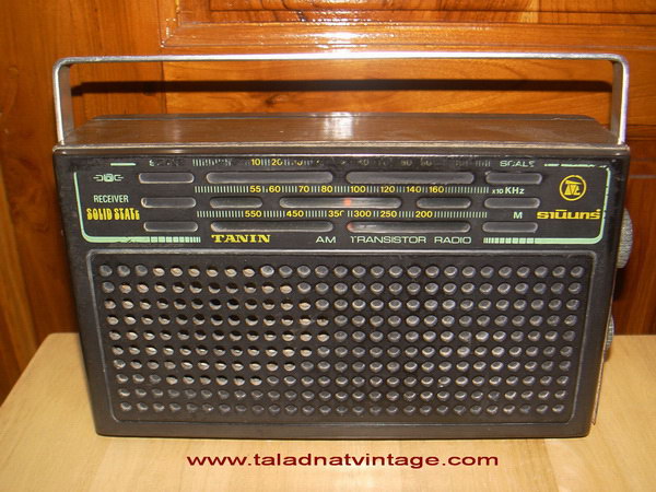 TANIN T-118A ธานินทร์ ระบบ AM 7 Transistor