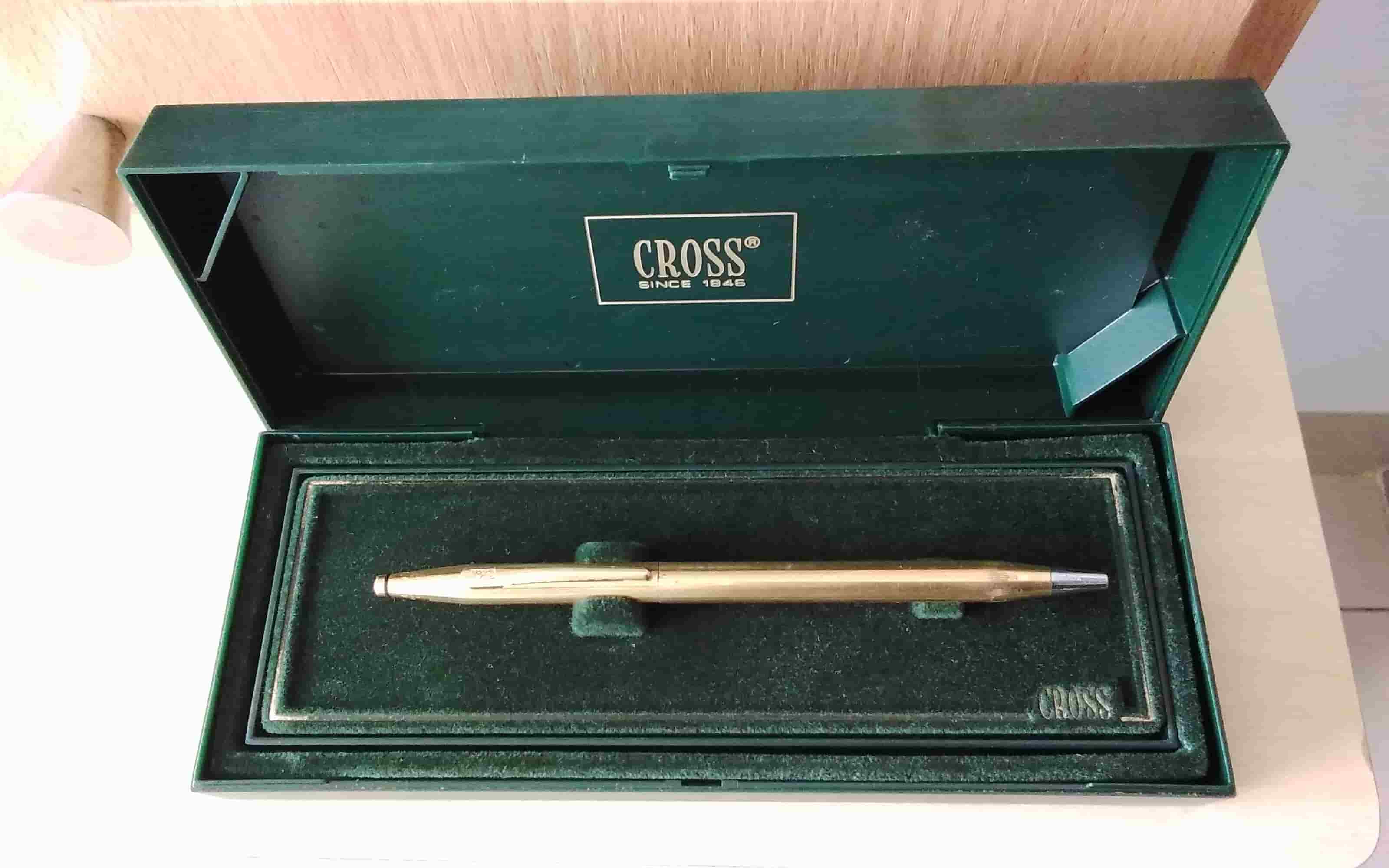 ปากกา CROSS 18k ปากกาครอส 18K Gold Filled รุ่น Classic Made in U.S.A.