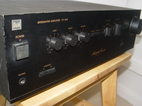 DUAL CV-5670 Vintage Integrated Stereo Amplifier W.Germany 6