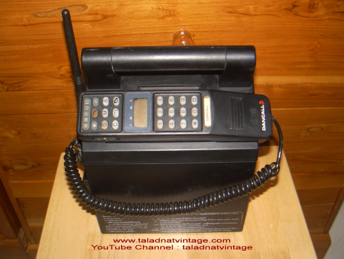 โทรศัพท์เคลื่อนที่ยุคแรกรุ่นใหญ่ DANCALL 7060 ผลิตปี 2531
