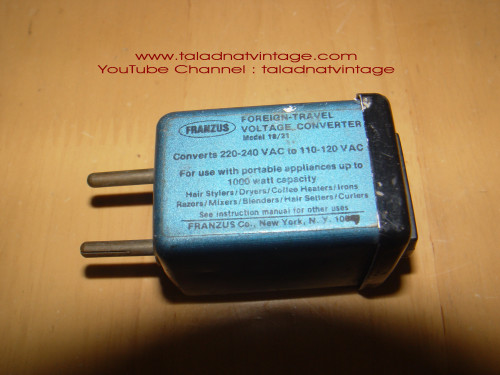 หม้อแปลงไฟ220-110V up to 1000 Watt U.S.A. ไม่ใช้หม้อแปลง ขนาดเล็กพกพา