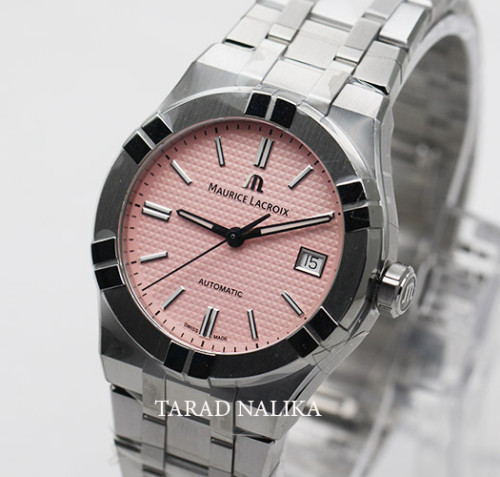 นาฬิกา MAURICE LACROIX Aikon อัตโนมัติ AI6007-SS00F-530-E 39 mm. Pink  limited edition
