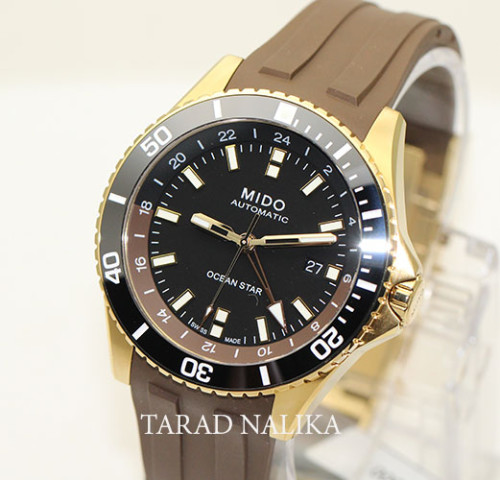 นาฬิกา Mido Ocean Star GMT M026.629.37.291.00 เรือนทอง