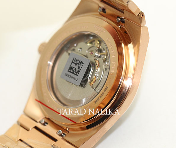 นาฬิกา TISSOT PRX POWERMATIC 80  T137.407.33.041.00  เรือนทอง pinkgold 2