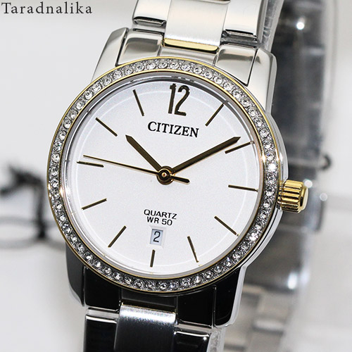 นาฬิกา CITIZEN Crystal lady ควอทซ์ EU6038-89A