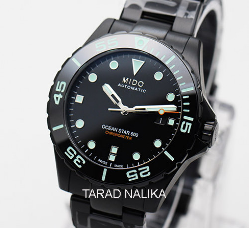 นาฬิกา Mido Ocean Star Diver Chronometer Si 600 m M026.608.33.051.00  special edition