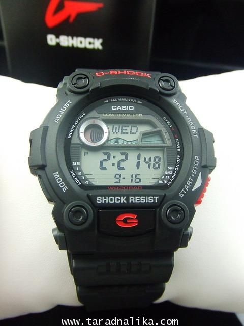 นาฬิกา CASIO G-shock G-7900-1DR Tide Graph Moonphase 2