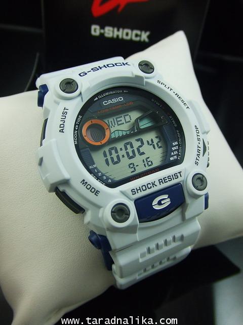 นาฬิกา CASIO G-shock G-7900A-7DR Tide Graph Moonphase 3