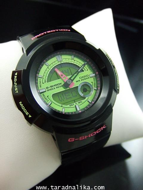 นาฬิกา CASIO G-SHOCK Protection AW-582SC-1ADR 2 ระบบ สีสดใส 2