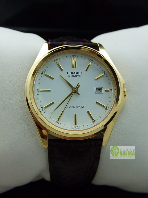 นาฬิกา CASIO สายหนังเรือนทอง MTP-1183Q-7ADF 1