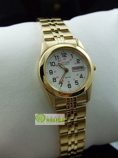 นาฬิกา CITIZEN lady ควอทซ์ EQ0512-79A เรือนทอง 2