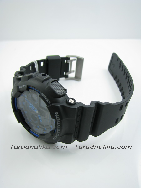 นาฬิกา CASIO G-shock GA-100-1A2DR BlackBlue 2 ระบบใหม่ 5