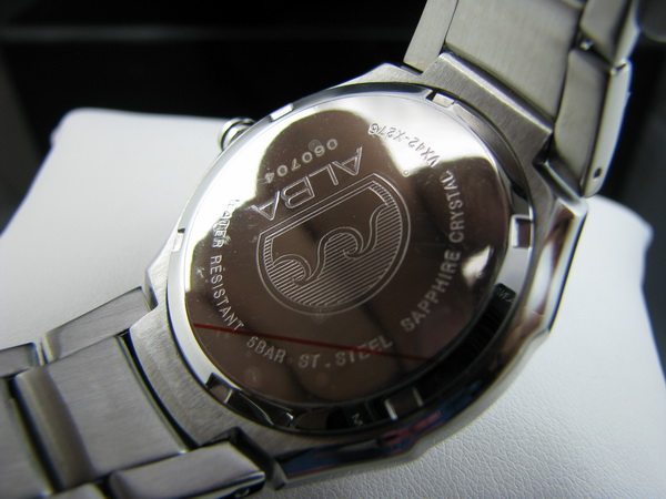 นาฬิกา ALBA smart gent sapphire AXHJ53X 4