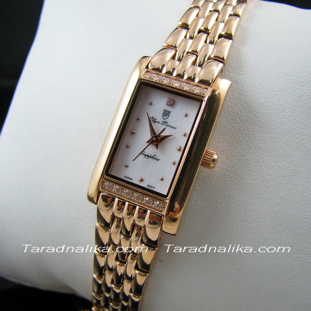 นาฬิกา Olym pianus Lady crytal Sapphire 2454L-601 เรือนทอง pinkgold