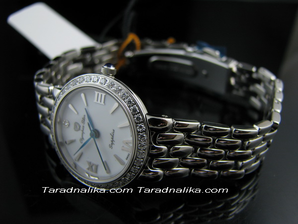 นาฬิกา Olympia star crystal lady sapphire 58046L-201 3
