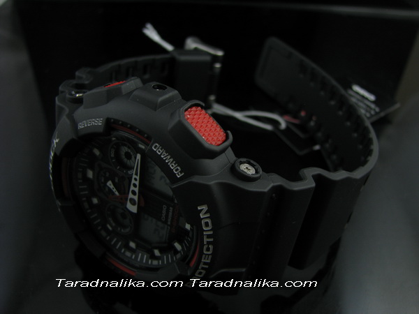นาฬิกา CASIO G-shock GA-100-1A4DR  2 ระบบใหม่ (ประกัน cmg) 3