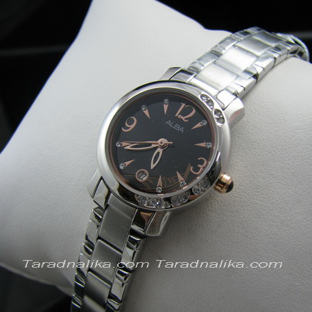 นาฬิกา ALBA Feather modern ladies crytal AXT639X1