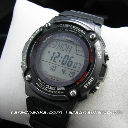 นาฬิกา CASIO sport gent W-S200H-1BVDF ใช้พลังงานแสงอาทิตย์