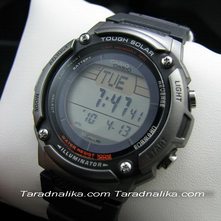 นาฬิกา CASIO sport gent W-S200H-1AVDF ใช้พลังงานแสงอาทิตย์