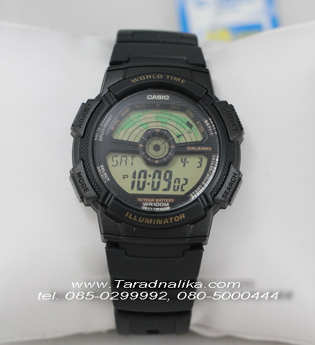 นาฬิกา CASIO worldtime sport AE-1100W-1BVDF 1