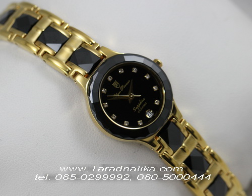 นาฬิกา Olym pianus sapphire CERAMIC 8267L-403E เรือนทอง 2