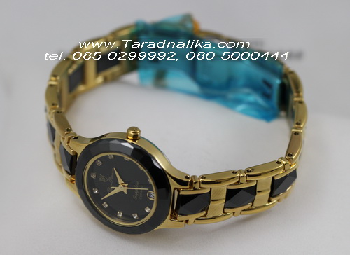 นาฬิกา Olym pianus sapphire CERAMIC 8267L-403E เรือนทอง 3