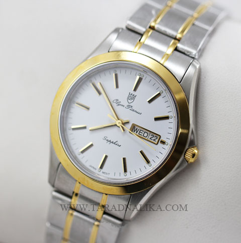 นาฬิกา Olym pianus sapphire Gent 5663M-623